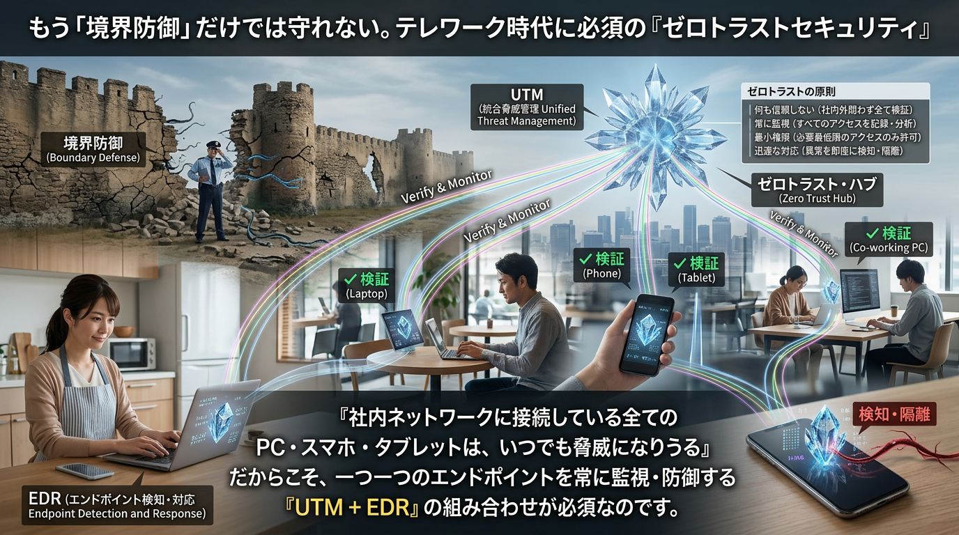 ゼロトラストセキュリティ